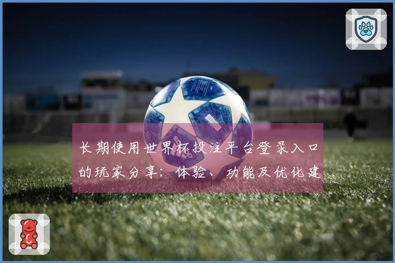 长期使用世界杯投注平台登录入口的玩家分享：体验、功能及优化建议